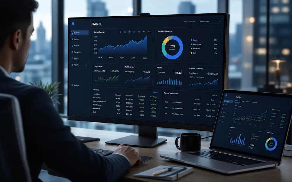 Financial Analytics Dashboard