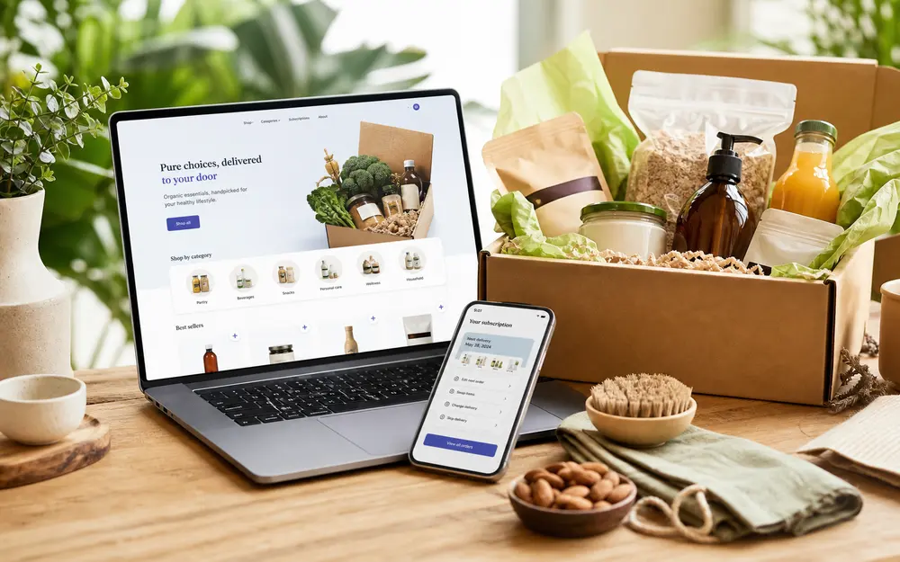 GreenLeaf Organic Subscription Store